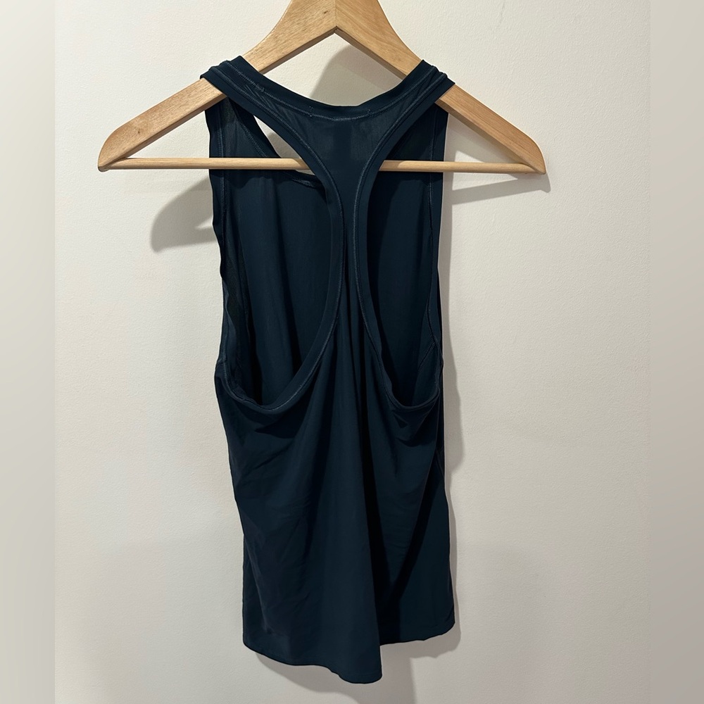 Athleta Green Razorback Tank - Picture 2 of 3